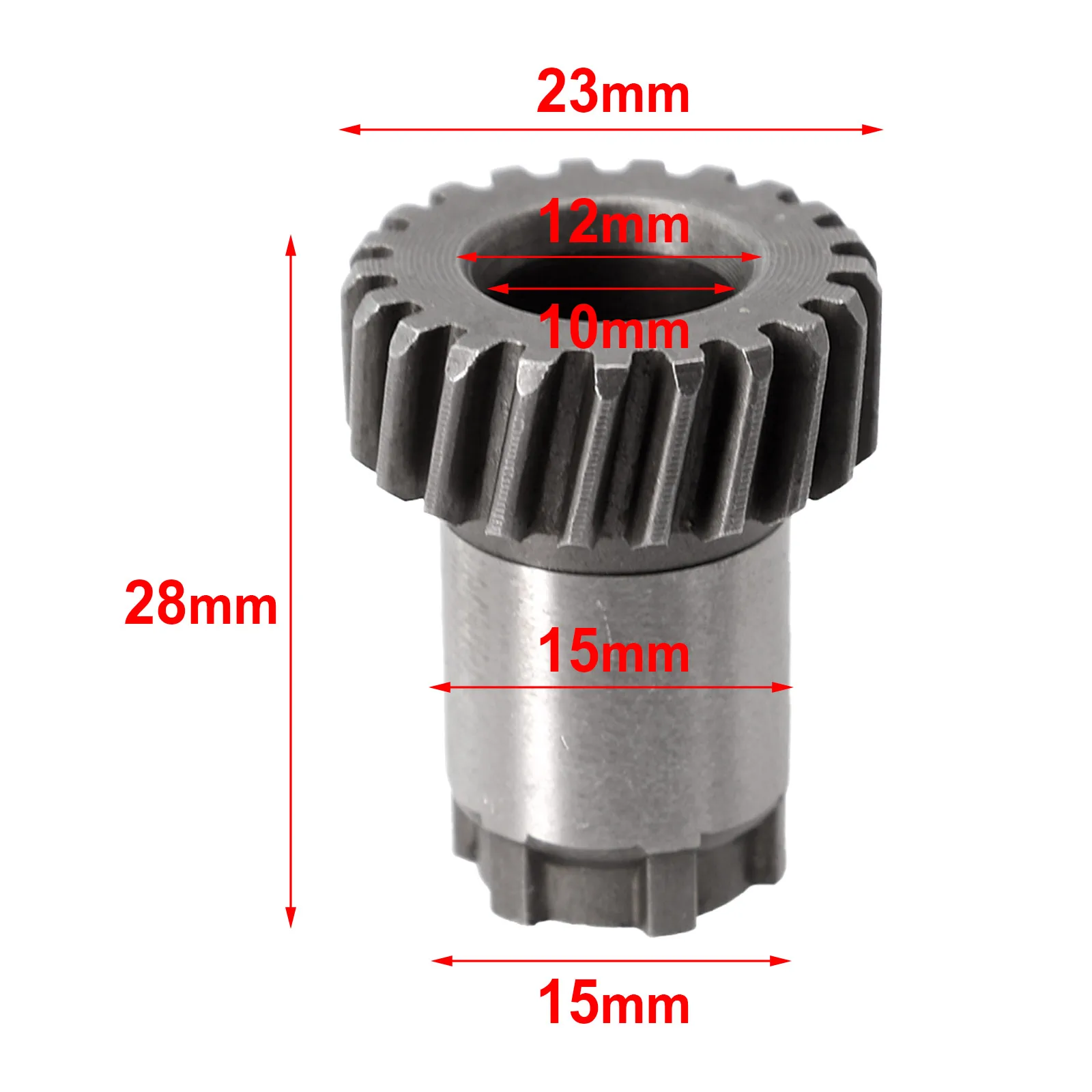 Для GBH2 24 Ударная дрель Шестерня Ручной инструмент Спиральная коническая
