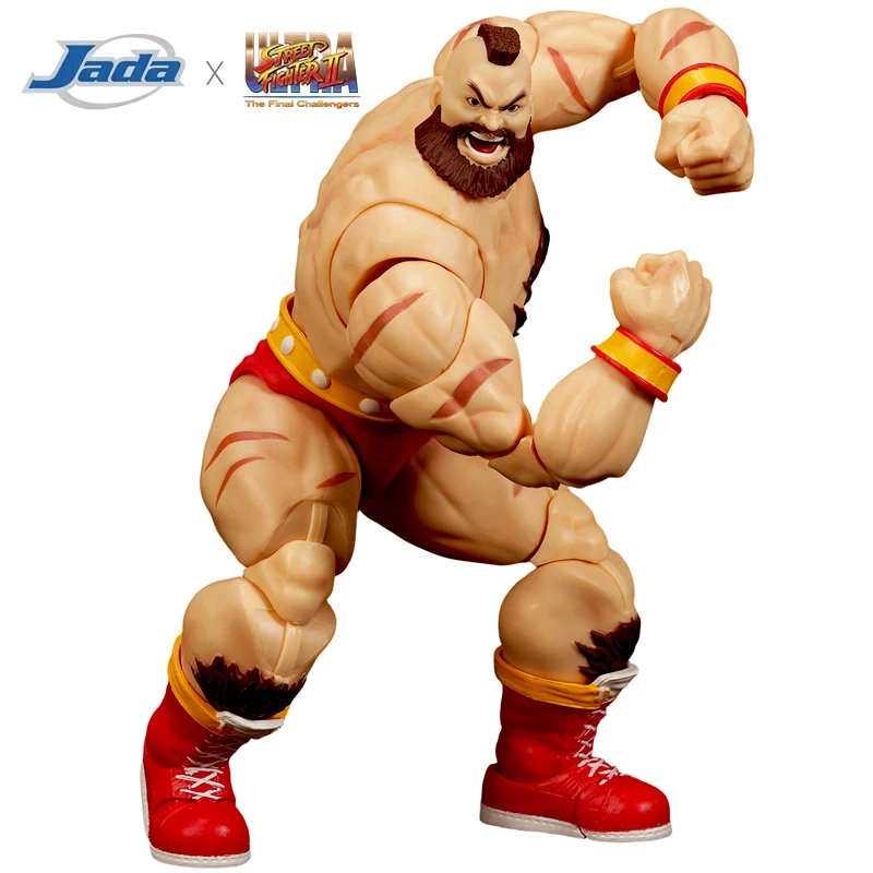 Фото Фигурка Jada 1:12 Street Fighter Zangief Wave 5 – Культовый рестлер «Красный Циклон» с премиальной артикуляцией JD35742 №1