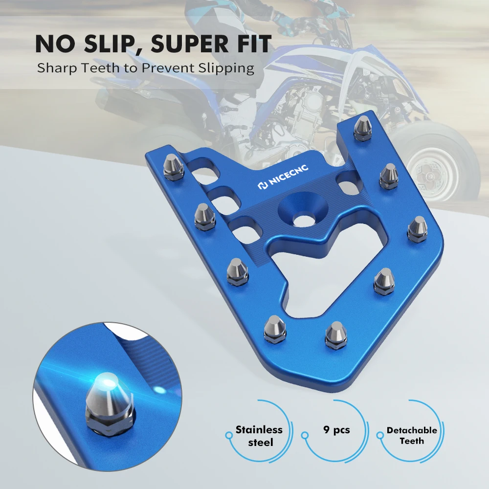 Удлинитель наконечника педали тормоза NICECNC для Yamaha RAPTOR 700 700R YFM700 2016-2023 аксессуары