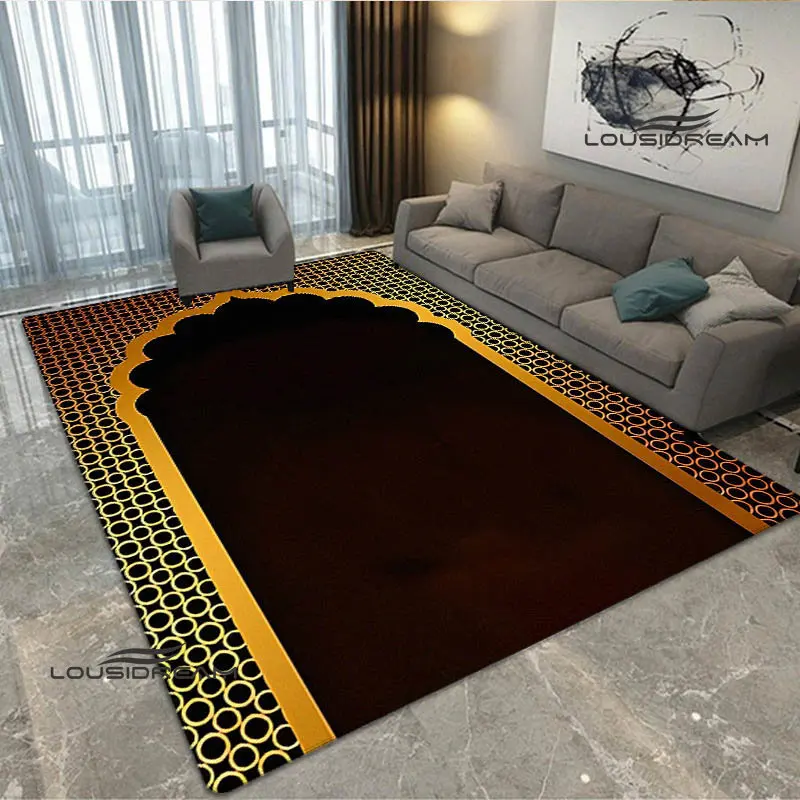 Религиозный ковер для молитвы нескользящий украшение спальни коврик йоги