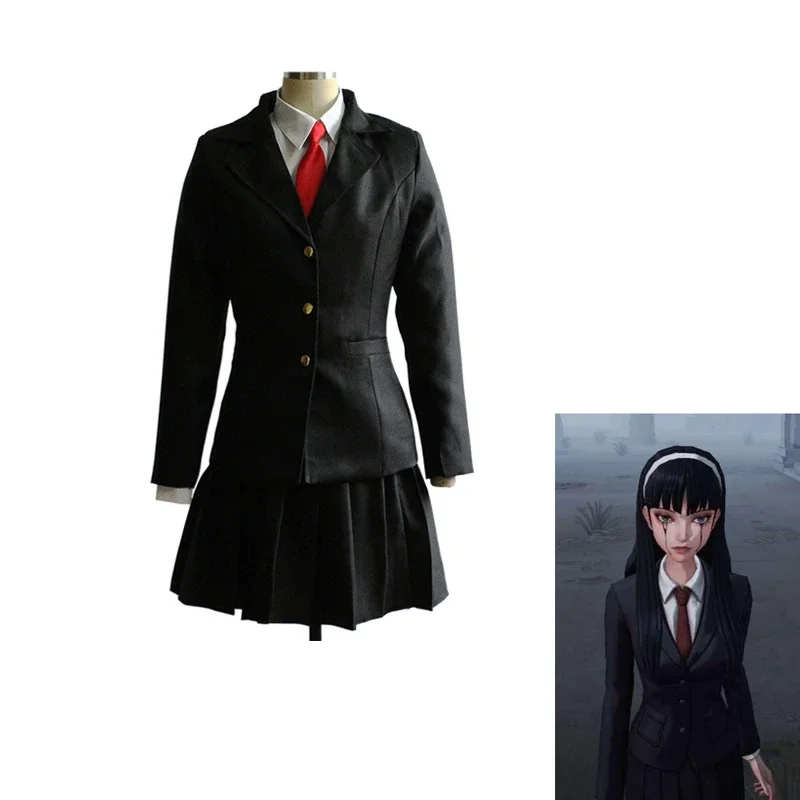 Игра Identity V Косплей Tomie Kawakami Костюм Парик Yidhra Dream Witch Skin Horror Comic Женский JK Хэллоуин