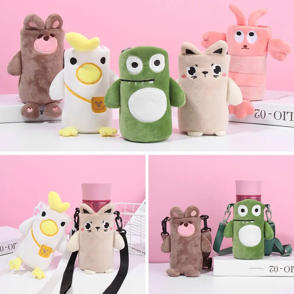 

Travel Outdoor Crossbody Carrier Insulation Cup Pouch Mug Holder Beverage Bag Cup Sleeve Water Bottle Covers