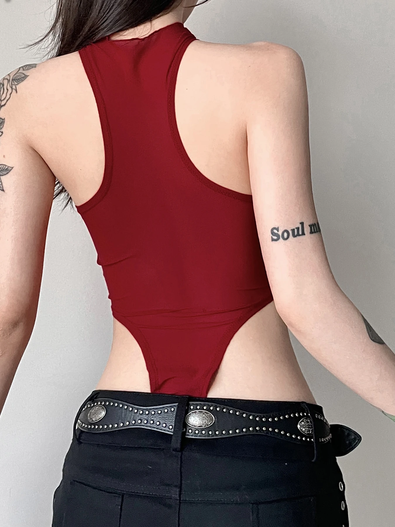 Rockmore Club Rave Party сетчатое боди сексуальные кокетливые топы для женщин модная