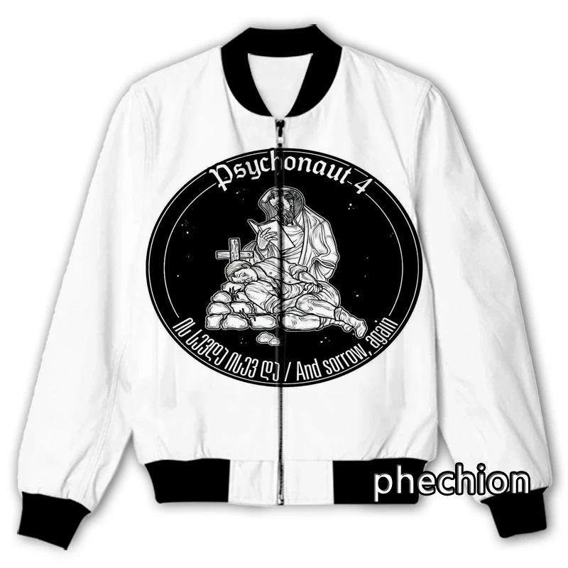 Phechion Новая модная Мужская/Женская Повседневная куртка с 3D-принтом новинка