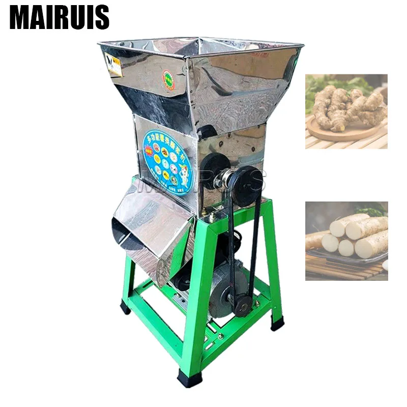 

Stainless Steel Electric Sweet Potato Starch Wet Grinder Refiner Syrup Pulping Machine
