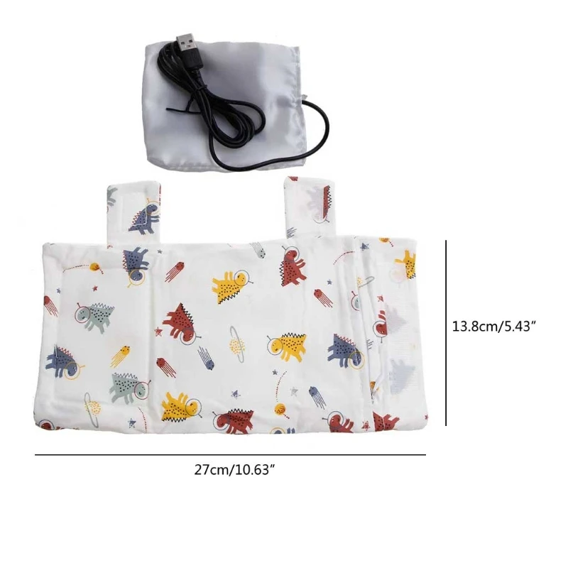 

USB подогреватель для молока и воды, дорожная коляска, бутылка для младенцев, изолированная сумка, бутылочка для кормления новорожденных, под...