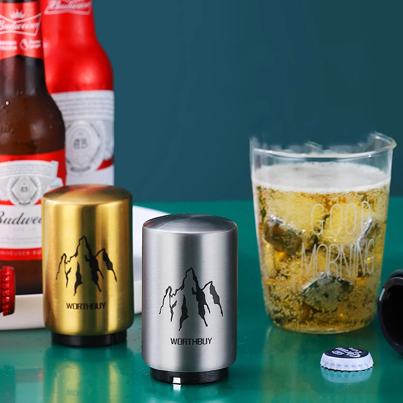 Автоматический штопор Sika Deer из нержавеющей стали с различными узорами магнитный