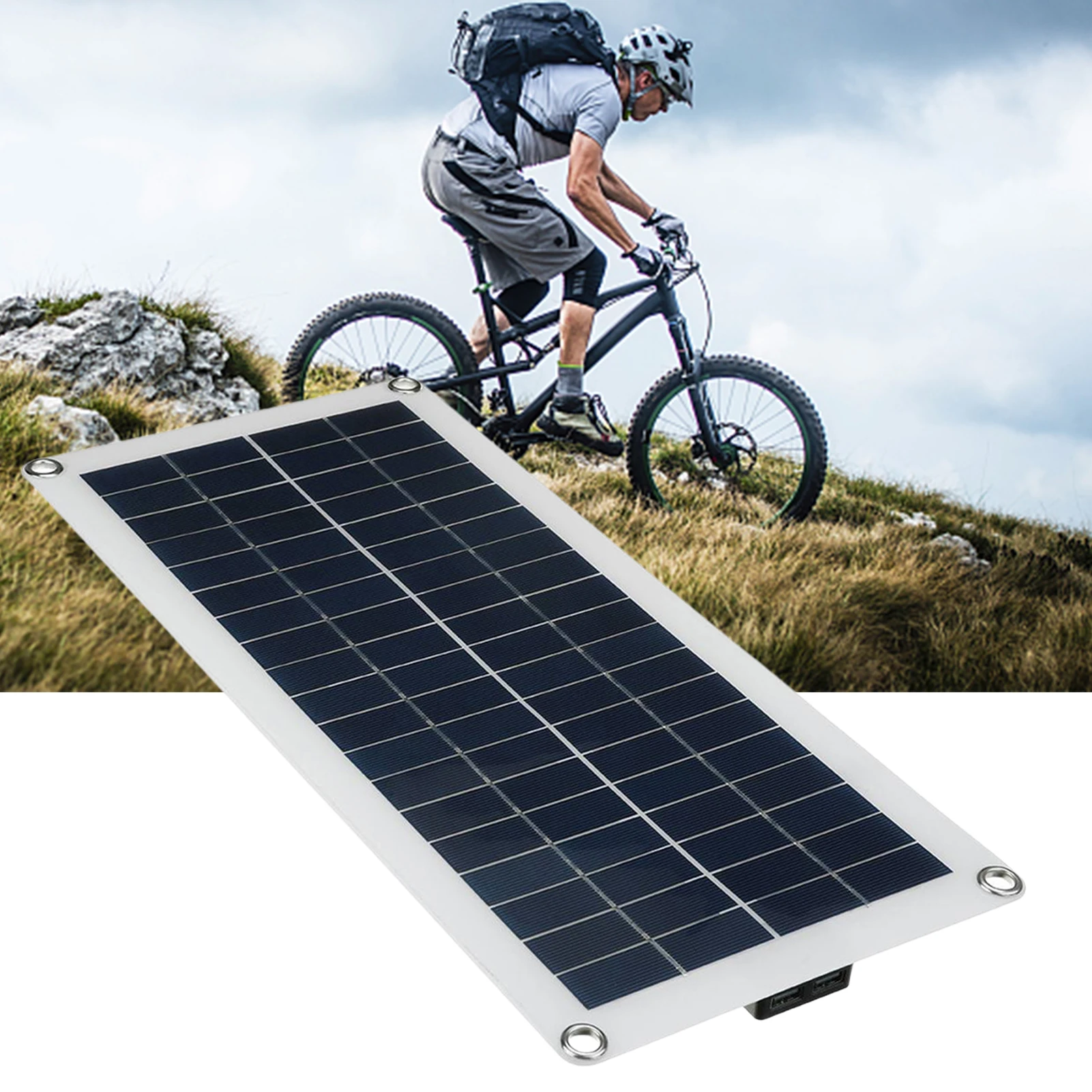 

Solar Panel Set 10W/30W/100W 10A-100A Solar Charge Controller 12V Power Charger For RV Battery Boat Motorcycles Phone