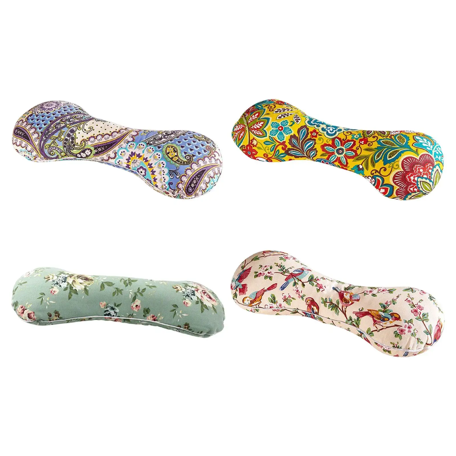 

Wormwood Filling Cervical Neck Pillow Breathable Skin Friendly Ergonomic Bed