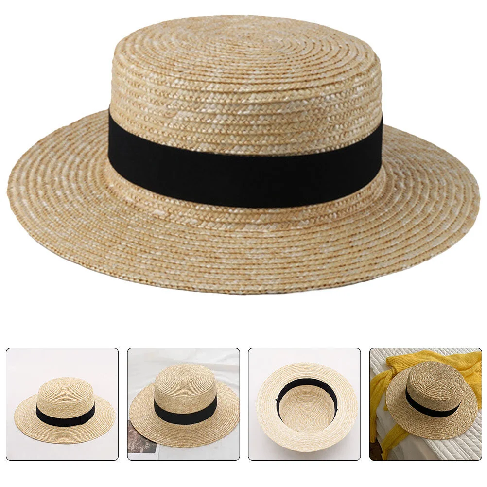 

Women's Hat Summer Caps Wide Brim Straw Hats Fashion Womens Big Top Fashionable
