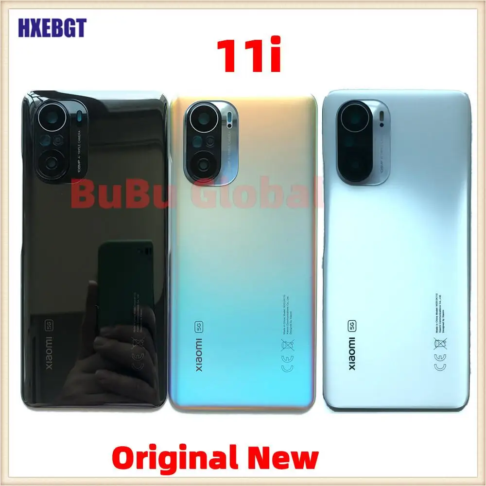 

Original New For Xiaomi Mi 11i Mi11i M2012K11G 108MP Back Cover Housing Door Rear Battery Case Glass Lid Smartphone Repair Parts