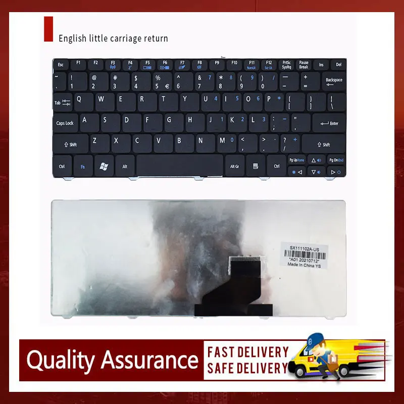 Новая сменная Клавиатура для ноутбука Acer Aspire One D255 D255E D257 D260 D270 AOD257 AO521 AOD260 пав10 AO532