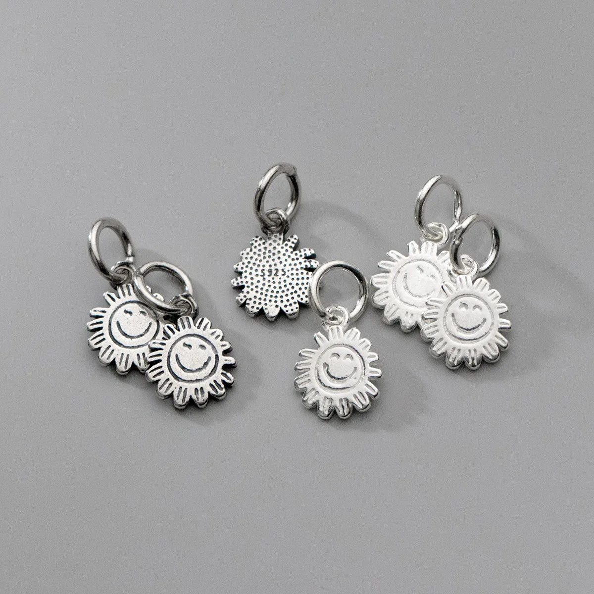 

Подвеска «Подсолнух» для браслетов и ожерелий, из серебра 100% пробы