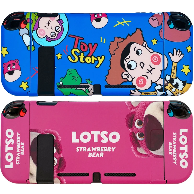 

Cartoon Toy Story Woody Lotso Alien IMD Soft Protective Cases for Nintendo Switch Game Console Controller NS Gaming Accessories