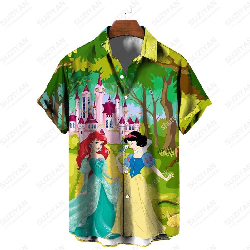 

Рубашка мужская с коротким рукавом, на пуговицах, в стиле хиппи