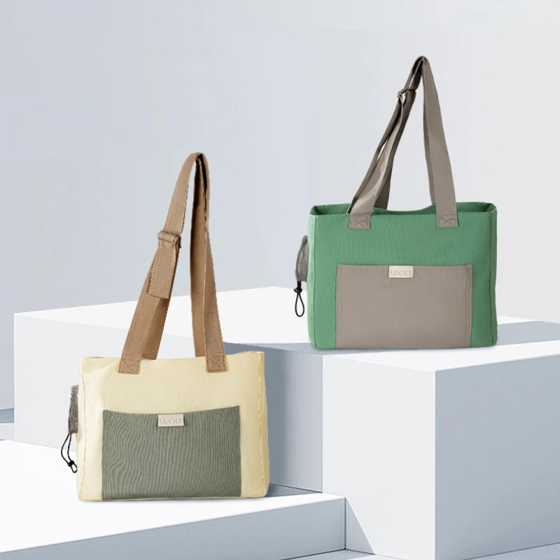 

Сумка для кошки, переносная сумка через плечо, воздухопроницаемая Холщовая Сумка, переносная сумка на плечо, рюкзак для собаки, может быть открыт и сложен во время выхода