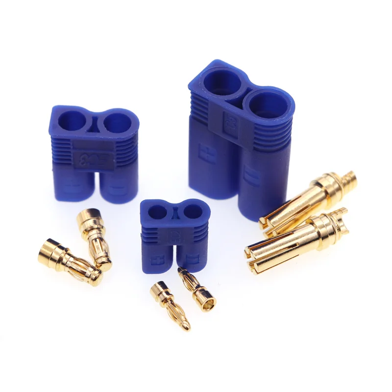 Золотые разъемы EC2 EC3 EC5 для радиоуправляемых моделей