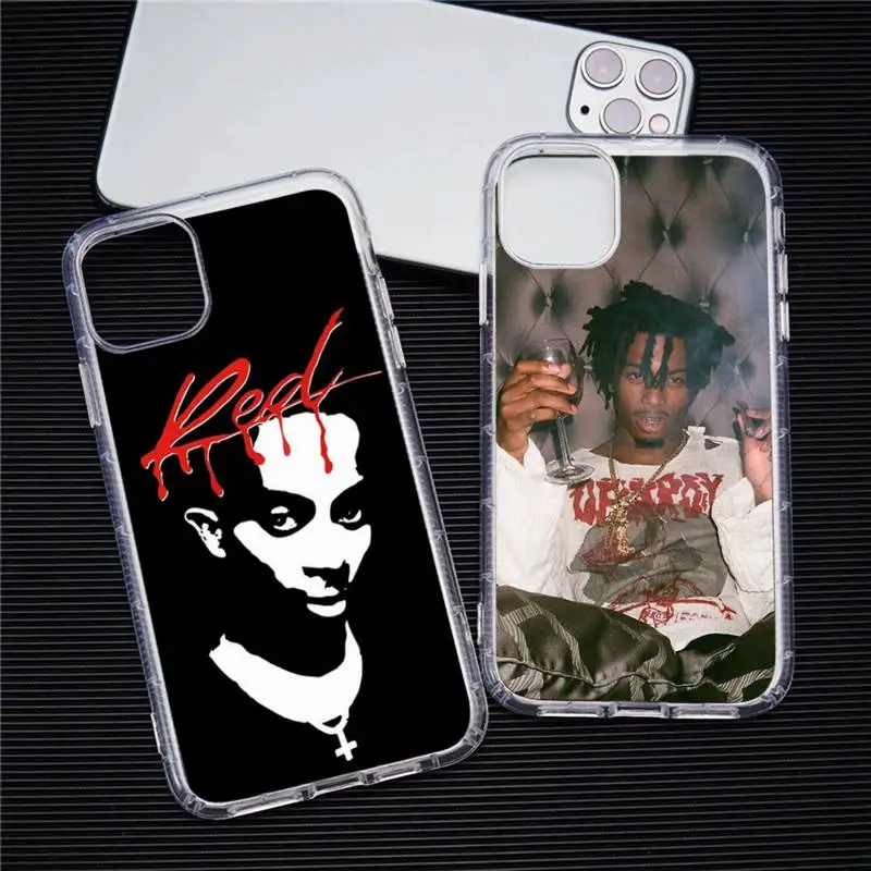 

Whole Lotta Red Carti Playboi Phone Case For iphone 13 12 11 Pro Max Mini XS 8 7 Plus X SE 2020 XR Transparent Soft Cover