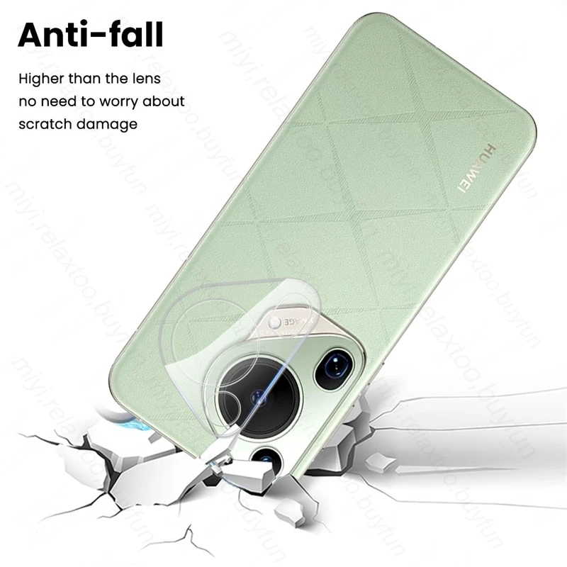 3D изогнутый защитный чехол для объектива камеры из закаленного стекла Huawei Pura 70