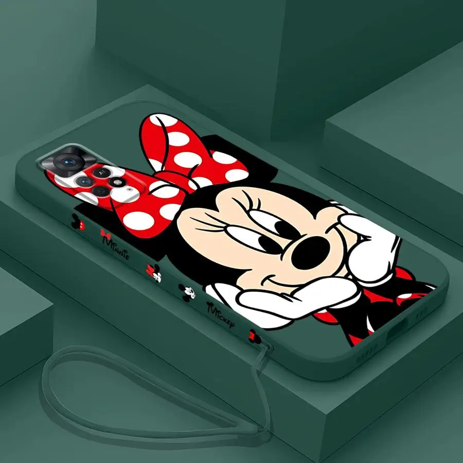 Чехол для телефона Disney с Микки и Минни Маусом Xiaomi Redmi Note 12 Pro Plus 9T 9S 8 9 13 10 12S 11S 11 5G 10T