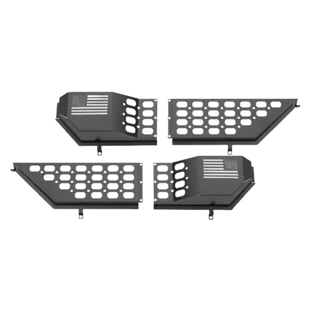 

Металлический карман для хранения передних дверей автомобиля Jeep WRANGLER JL JLU 4XE 18-23, органайзер для Jeep WRANGLER JL, аксессуар для интерьера R4I5