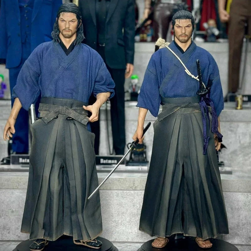 

Одиннадцать X Kai Studio Exk008 Exk009 Exk010 масштаб 1/6 Коллекционная японская самурайская Миямото Мусаси 12 дюймов полный комплект экшн-фигурка Dol