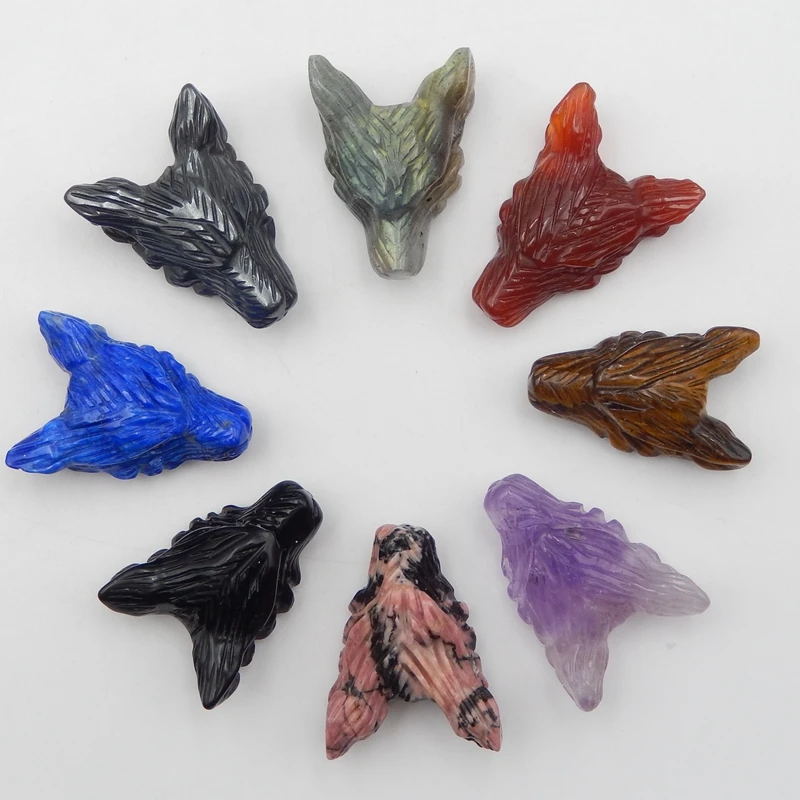 Индивидуальный заказ! Подвески из драгоценных камней ручной работы 23 мм |