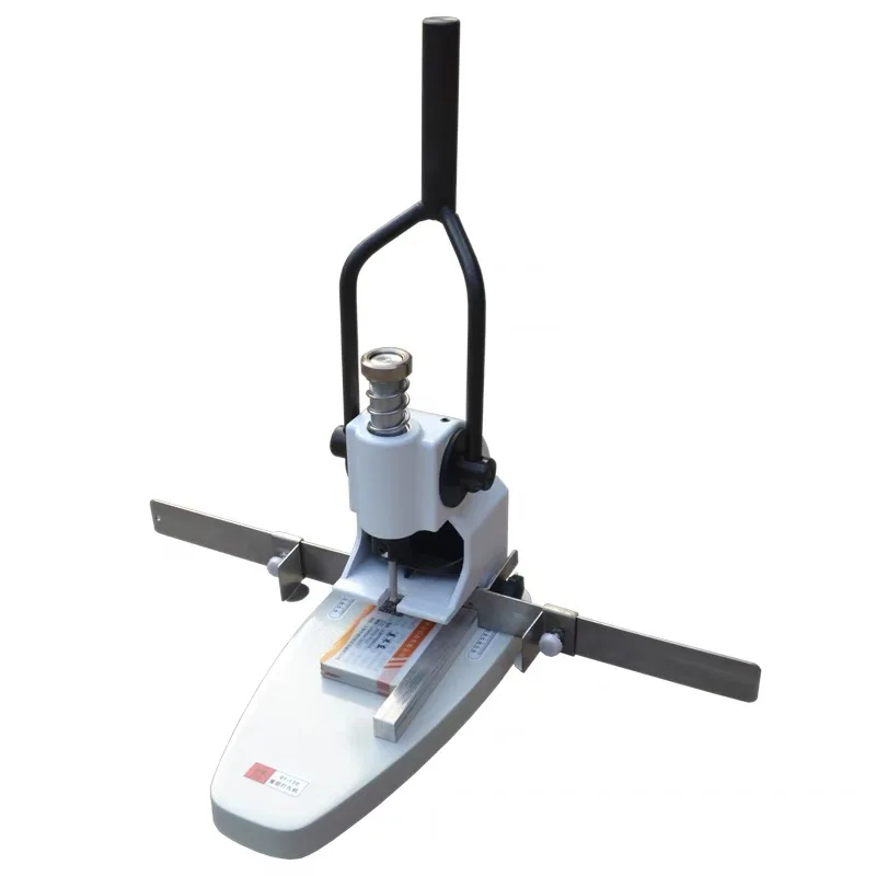 

Manual Single Hole Punching Machine Paper Album Tag Drilling Machine Thickness Machine Hole punch 3-10MM drill optional
