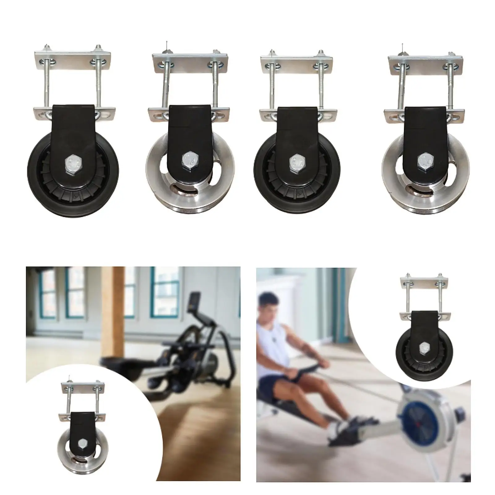 Бесшумный шкив Mini LAT Pull Down Machine для спортивных бодибилдингов Power Racks
