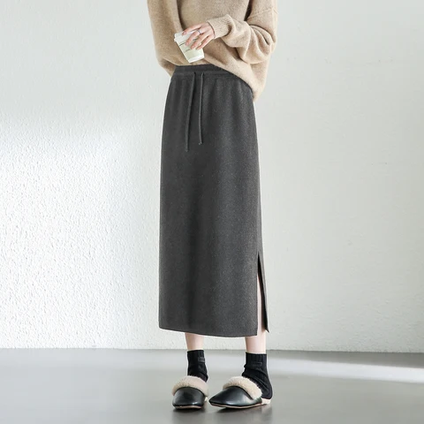 SENUBILA прямая вискозная юбка