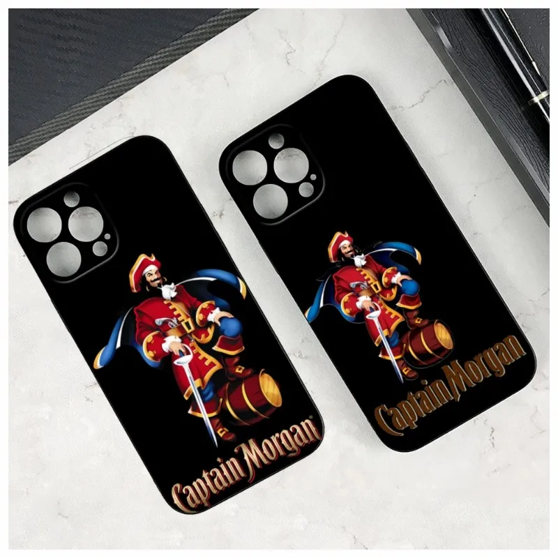 

Captain Morgan Rum Phone Case For Iphone 14 12 11 13 Pro Max Mini X XR XS 7 8 Max SE 2020 Soft Phone Covers