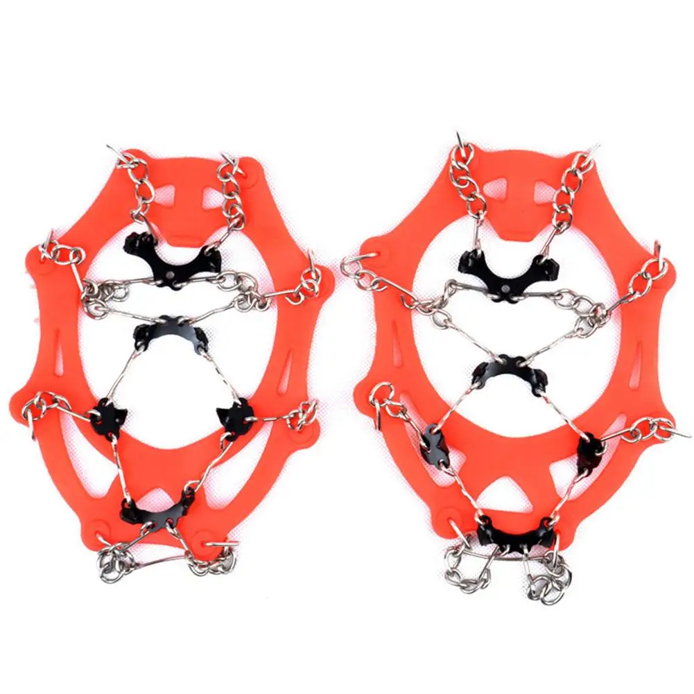 

1 Pair 8-tooth Crampons Portable Shoe Chain Enhanced Version Non-slip Shoe Cover