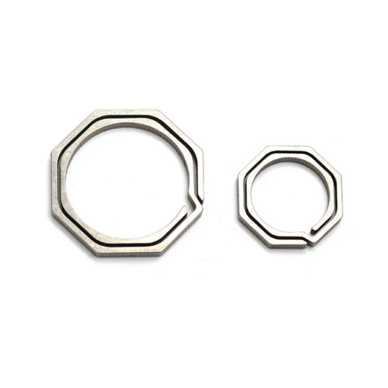 

25mm/30mm Titanium Alloy Ring Outdoor Tool Keyring EDC Keychain Accessories