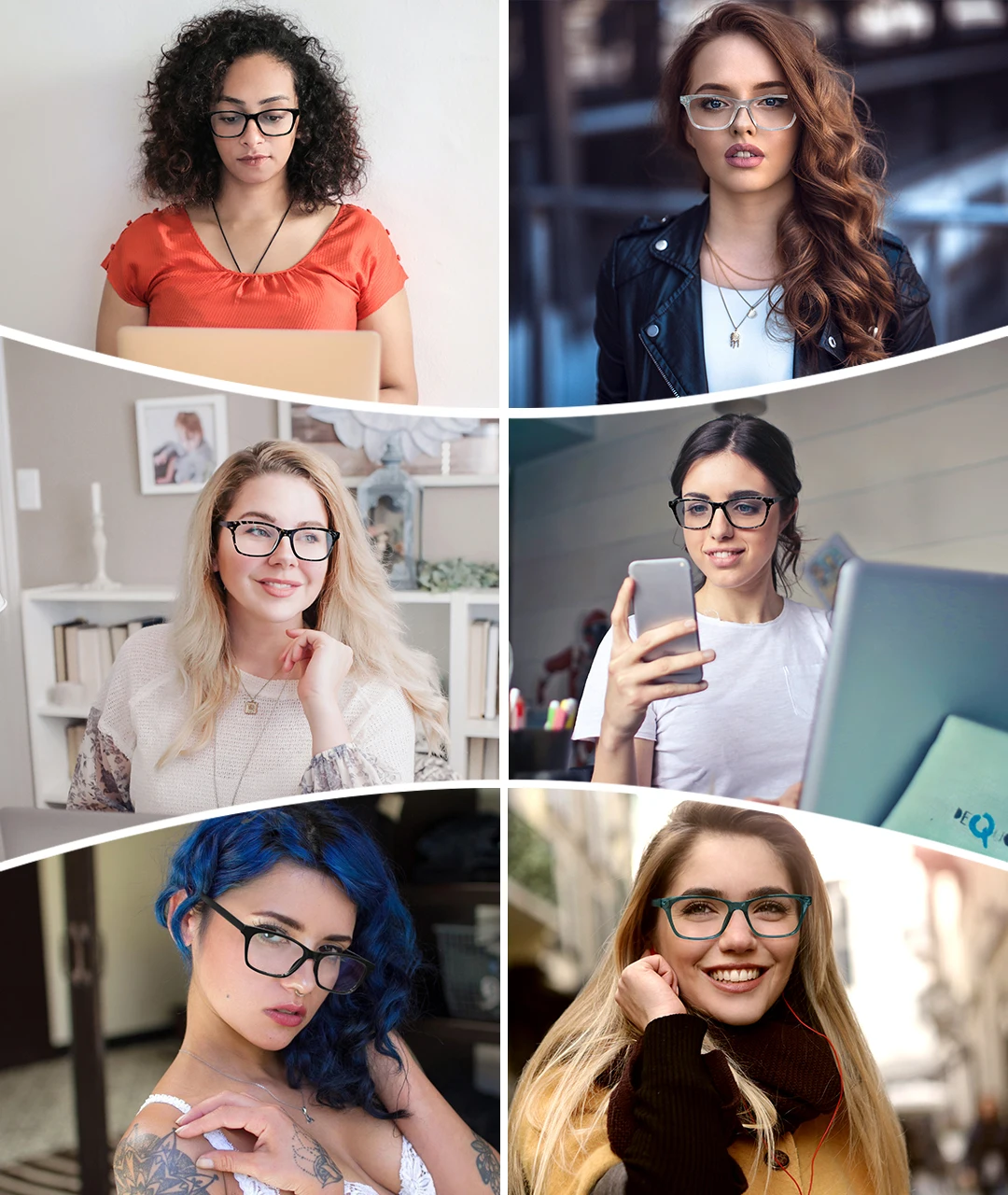 Женские очки WOWSUN-Anti Blue Light унисекс в стиле ретро квадратная маленькая оправа