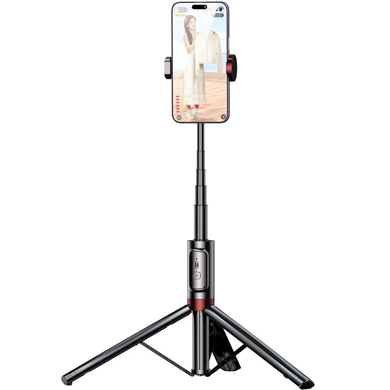 Палка для селфи три в одном с дорожным устройством Bluetooth напольный штатив