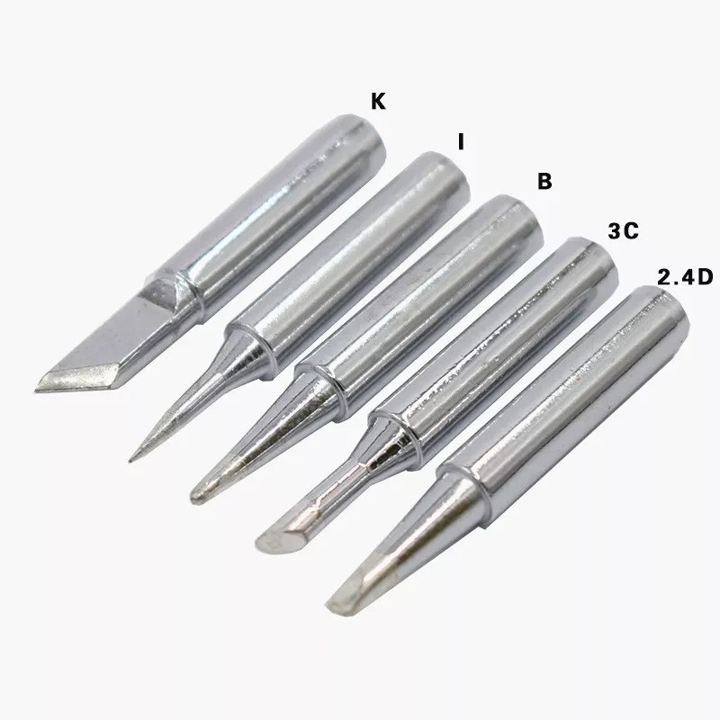 

5/3pcs Welding Repair Station And Kit DIY Electric Soldering Iron Replacement Tips Lead Free Solder Iron Head For Soldering