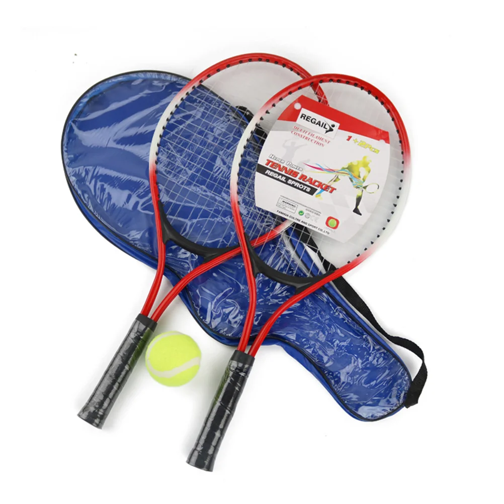 

1 Set Children Sports Badminton Set Tennis Racket and Balls Outdoor Sports Playing Set for Kids Children Toddlers ( ) Racquet