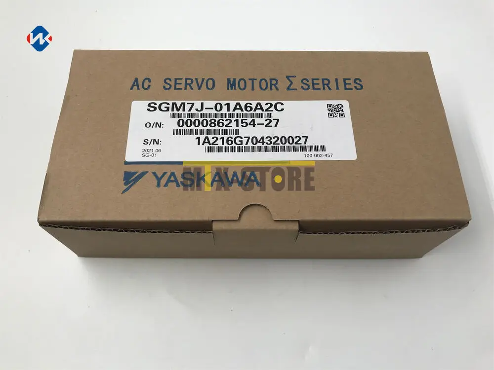

Новый Серводвигатель Yaskawa SGM7J-01A6A2C, 1 шт.