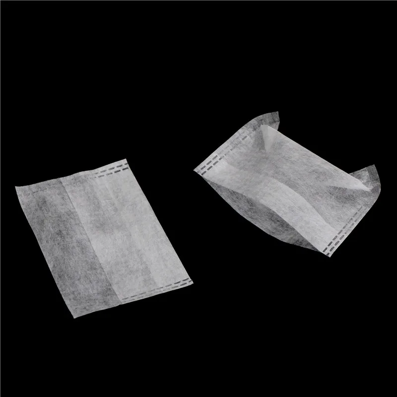 

100 Pcs Empty Paper Tea Bags Heat Seal Filter Paper Herb Loose Disposable Tea Bags Tea infuser Strainer 7*10CM