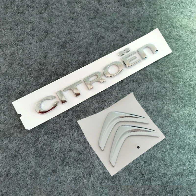 

2 шт. ABS автомобильный капот эмблема наклейка задний багажник значок наклейка для Citroen логотип C5 C6 авто модификация внешние аксессуары