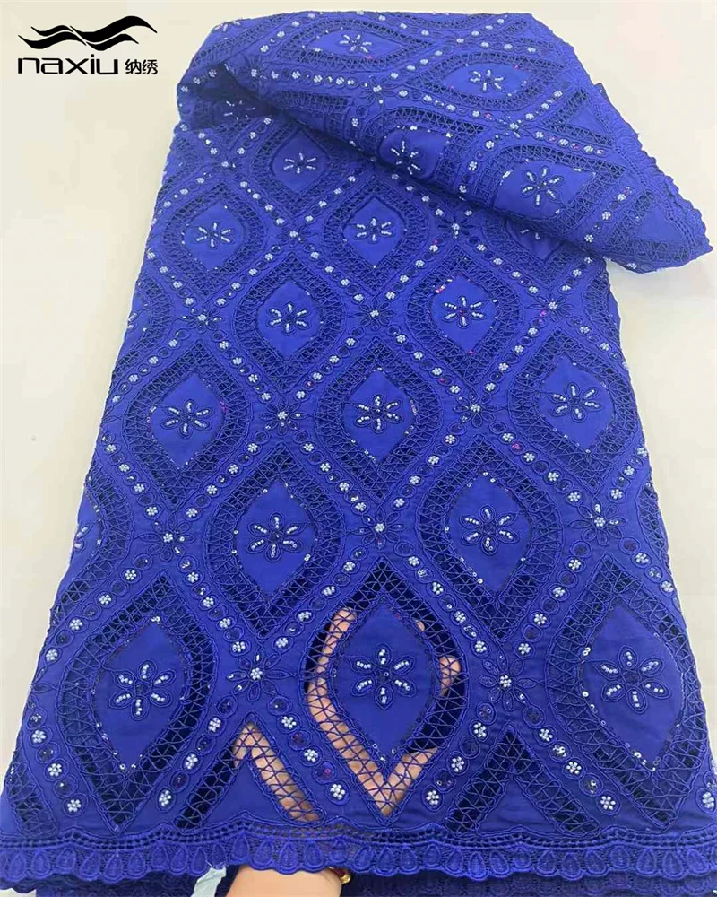 Африканская шифоновая кружевная ткань Madison 2025 г. высококачественный кружевной