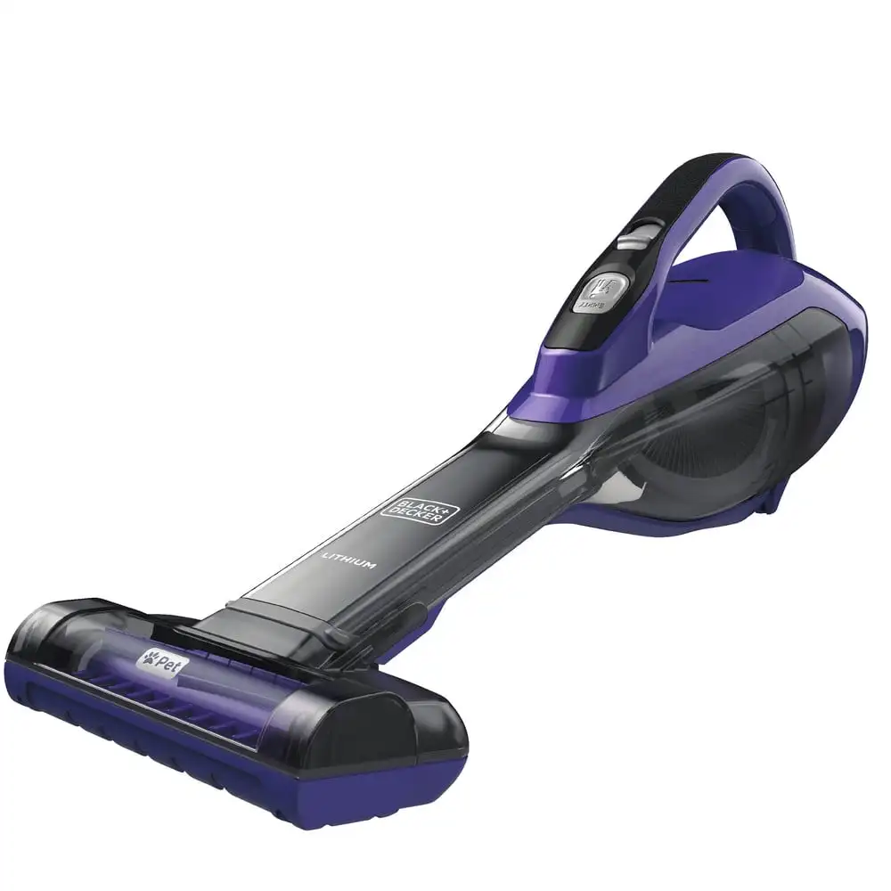 

Black & Decker HLVA325JP07 ручной вакуумный пылесборник для домашних животных (фиолетовый)