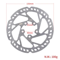 135mm hydraulic disc brake stainless steel disc brake with screws for xia0mi m365 propro2 electric scooter replacement parts