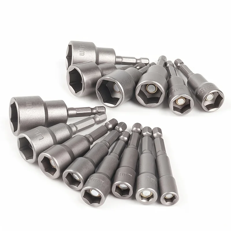 Набор Магнитных гаечных ключей 2 шт. 6-19 мм метрические ударные гайки 6 35 сверло с