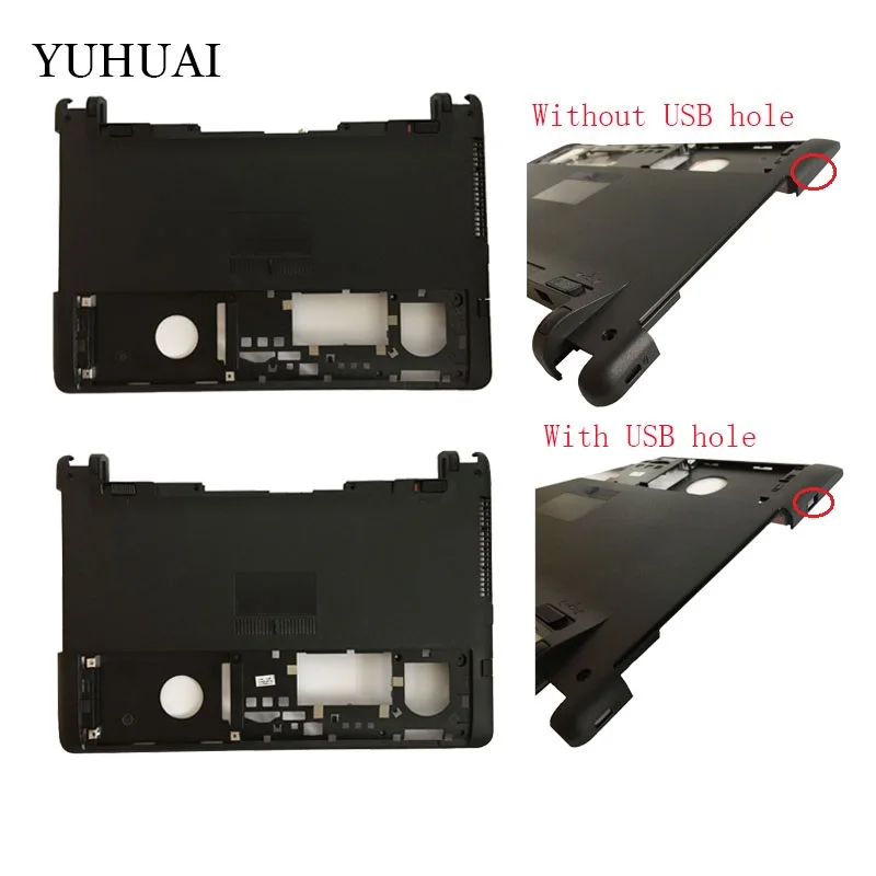 

Новый ноутбук Нижняя база Cove для ASUS X450 X450V X450VC X450C X450L Y481 A450 A450V F450 F450V Y481L X452E черный D чехол