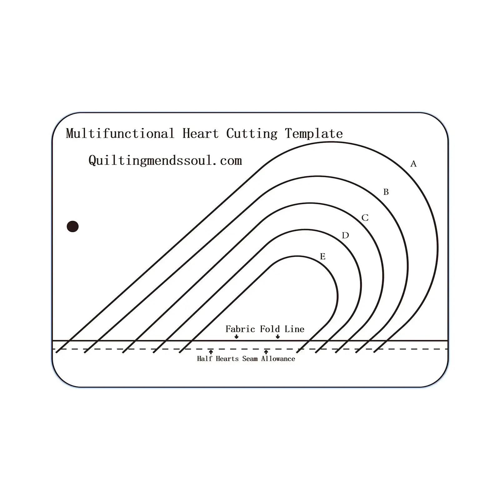 Стёганые простые прижмные сердца искусственные акриловые шаблоны лоскутное