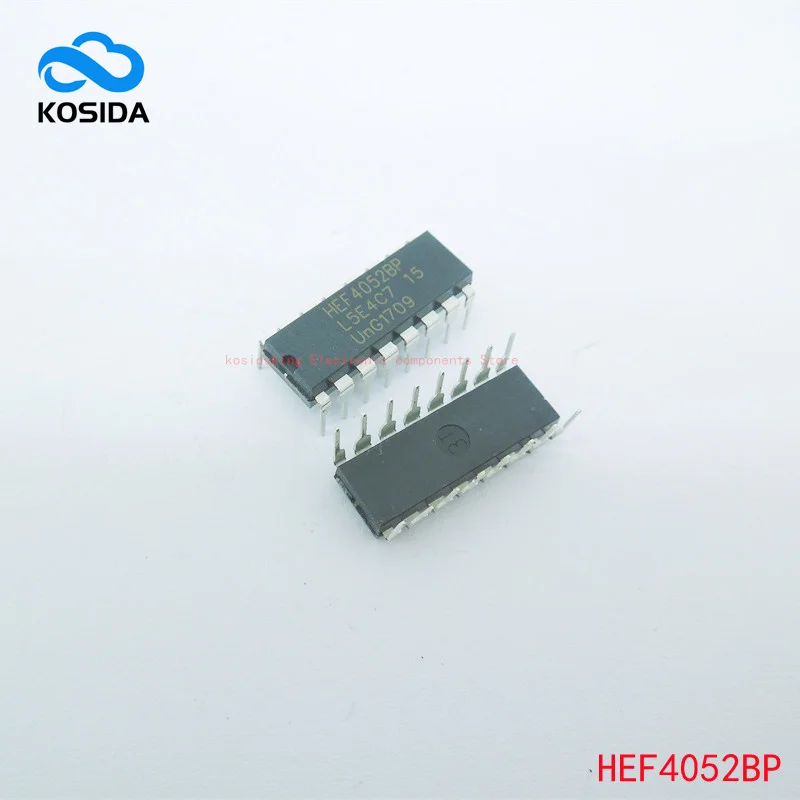 10 шт. HEF4052BP HEF4052 CD4052BE CD4052 4052BE DIP-16 мультиплексор логика чипа IC новый и оригинальный |
