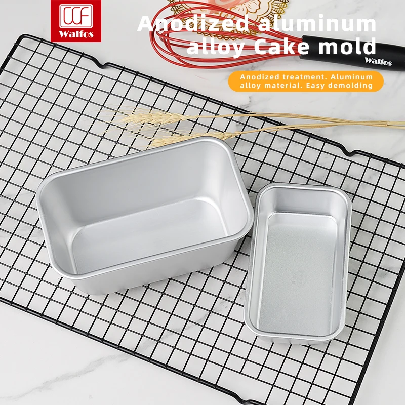 Форма для торта Брауни из алюминиевого сплава бытовая прямоугольная пищевая