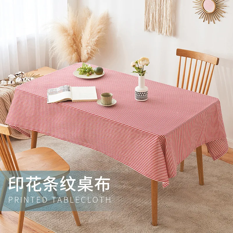 

2023 stripe cloth rectangular table cloth_Ling334