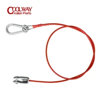 1 metre ring trailer caravan brake away breakaway safety cable braked hitch accessories parts